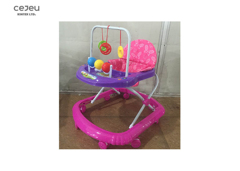 No Stopper Toddler Walker With Colorful Ball Toys On Play Tray 14KG