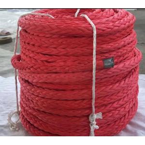 12 Strand UHMWPE Marine Rope Buoyant Low Stretch Mooring Line with 12-Strand