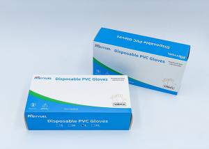 China Custom Quality Disposable Powder Free Examination Nitrile / PVC Glove factory