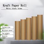 Uncoated Brown Jumbo Small 80g Kraft Parcel Wrap Eco Wrapping