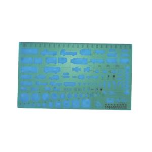 China P149 Soft Plastic Crime Scene Sketch Template Crime Scene Investigation Photography 23cm factory