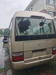 Hot For Sale Golden Color Leather Seat Bus Second Hand Toyota Coaster 23