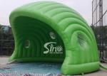 30 x 21 ft half moon display promotion green inflatable tent made of best pvc