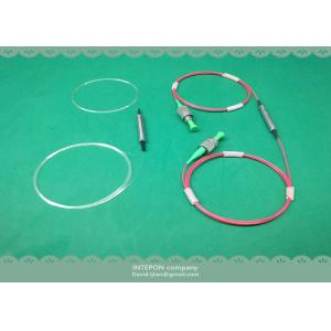 China In line polarizer, SM fiber for input, PM fiber for output, 28dB extinction ratio, 0.8m fiber length. factory