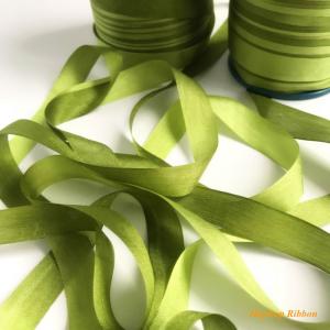 China 100% real pure silk woven double face taffeta satin silk ribbons for embroidery and handcraft project,gift packing factory