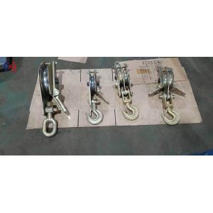 Dual-Sheave Hoisting Tackle Both Side Opening 30-100KN Load