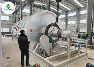 China Hy2200x8000 Pyrolysis Oil Plant 15 TPD Waste Tyre Pyrolysis Plant CE factory