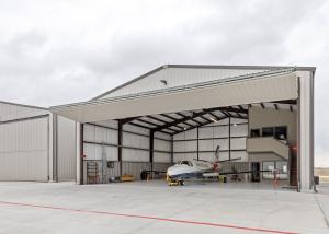 China Portable Prefabricated Steel Structure Aircraft Hangar Construction Design factory