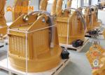 1600kg 3600lb 1.2m 47in Hydraulic Round Lifting Electromagnet For Crane Metal