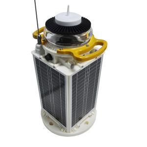 China 161.975MHz Shockproof Solar Powered Navigation Lights AIS Energy Efficiency factory