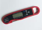 CE Passed Digital Food Probe Thermometer / Bbq Cooking Thermometer White