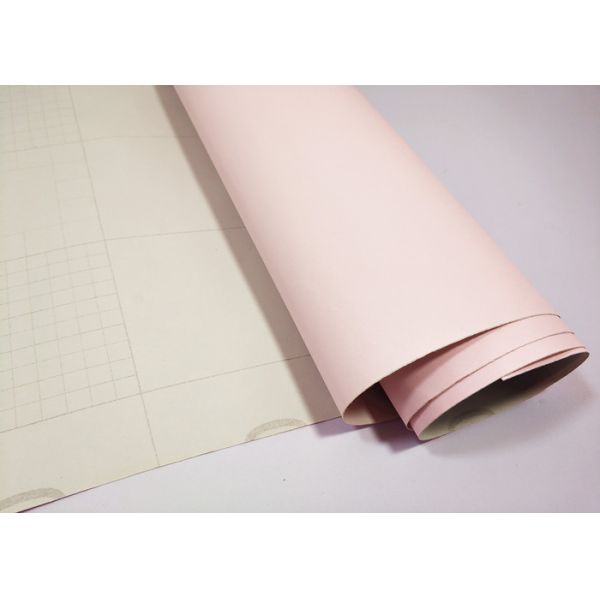 China Decorative Solid Color Self Adhesive Wallpaper Smooth Surface With Good Ductility factory