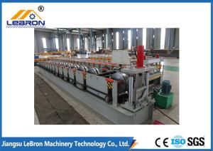 China 14-16 Rollers Rain Gutter Making Machine Color Steel Coil Material Speed 8-12m/min factory