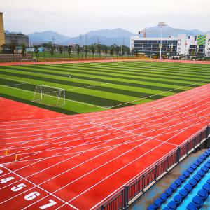 China 13mm Thickness Synthetic Rubber Flooring For Table Tennis Course factory
