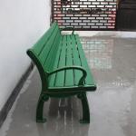 Waterproof Plastic Wooden Bench , Anti Rust Durable Wooden Garden Bench Seat