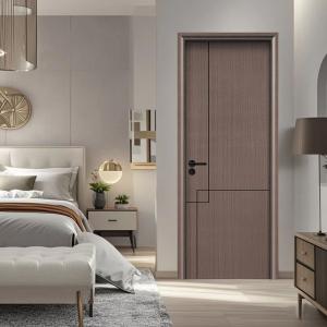 China 180mm Width Of Door Frame WPC Hollow Door For Interior Of Villa factory