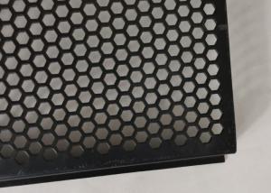 China Customize 1.2mm Perforated Speaker Mesh Panel factory