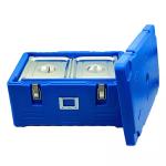 30L Top Loading Insulated Food Pan Carrier Rotomolding Customized Logo