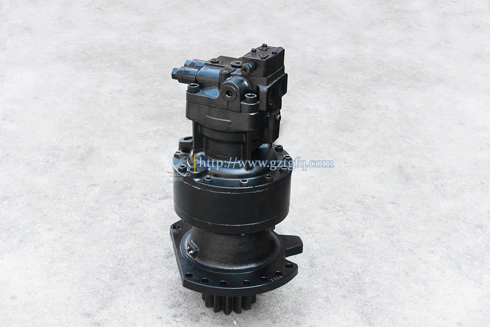 TGFQ SK200SUPER8HD Excavators Swing Motor Assy With Motor For Swing Drive YN15V00054F1