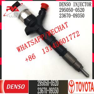 China DENSO Diesel Common Rail Injector 295050-0520 For TOYOTA 23670-09350 factory
