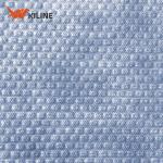 Wood Pulp PP Rolled Disposable Wiping Cloth Blue Color Cleaning Towels