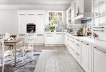 60 Inch Contrasting Kitchen Island And Cabinets With Lazy Susan Basket