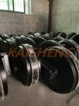 40Mn Material Excavator Front Idler , Forged Bulldozer Spare Parts