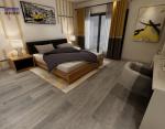 Eco Friendly SPC Flooring 4mm Waterproof Nostalgic Gray Oak GKBM Greenpy SY