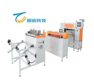 China Servo Car Air Filter Making Machine 221V - 250V Paper Manufacturing Equipment factory
