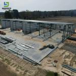 Prefabricated Steel Building Construction Warehouse Building Garage Shed