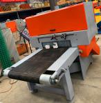 Automatic Belt Feeding Twin Circular Blades Board Edger Sawmill Machine Width