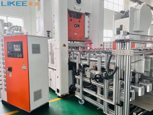 China High Capacity Household Aluminium Foil Food Tray Press Machine 80Ton factory