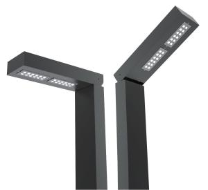 China 60Hz Double Arm Outdoor LED Landscape Lights Fixtures 60W LED Lawn Light factory