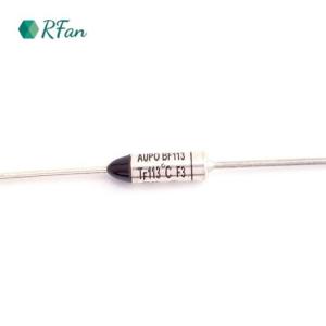China 113°C Ceramic Thermal Fuse Disposable Thermal Cutoff 250V 15A For Transformer factory