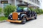 Electric Powered 6 Person Classic Car Golf Carts With Cool Style Accessories