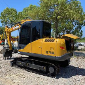 China XCMG XE75DA 7t Crawler XCMG Hydraulic Excavator With 0.3m3 Bucket factory