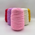 16S*2*8PLY 100% Acrylic Chenille Yarn Tufting Yarn Cone For Hand Knitting And