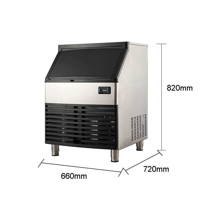 60kg Ice Storage Cube Ice Maker Machine for Customized Commercial Ice Production Design