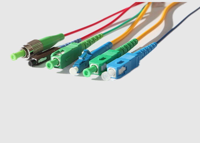 Om2 2.0mm Od Simplex St Apc – St Apc Singlemode Fiber Optic Patch Cord 10m