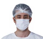 Free Sample Disposable Bouffant Hairnet Strip Clip Mob Cap for Dustproof