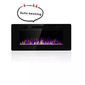 China Adjustable Thermostat Long Size Luxury Electric Fireplace for Home Decor factory