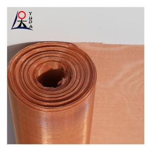 China Factory Direct Pure Copper Knitted Wire Mesh Pure Copper Mesh factory
