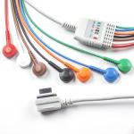 ECG Cable 5Lead Holter GE Seer ECG 2008594-001 Cable Compatible for GE SEER