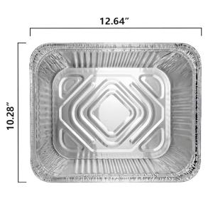 China 9x13 Foil Pan 30 Packs Heavy Duty Half Size Disposable Foil Tins factory