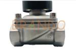 Silver Water Solenoid Valve 2S-400-40 / Stainless Steel Solenoid Valve Direct