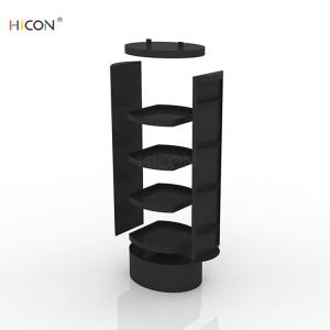 Customized White 4-Tiers Metal Creative Soft Drink Displays Rack