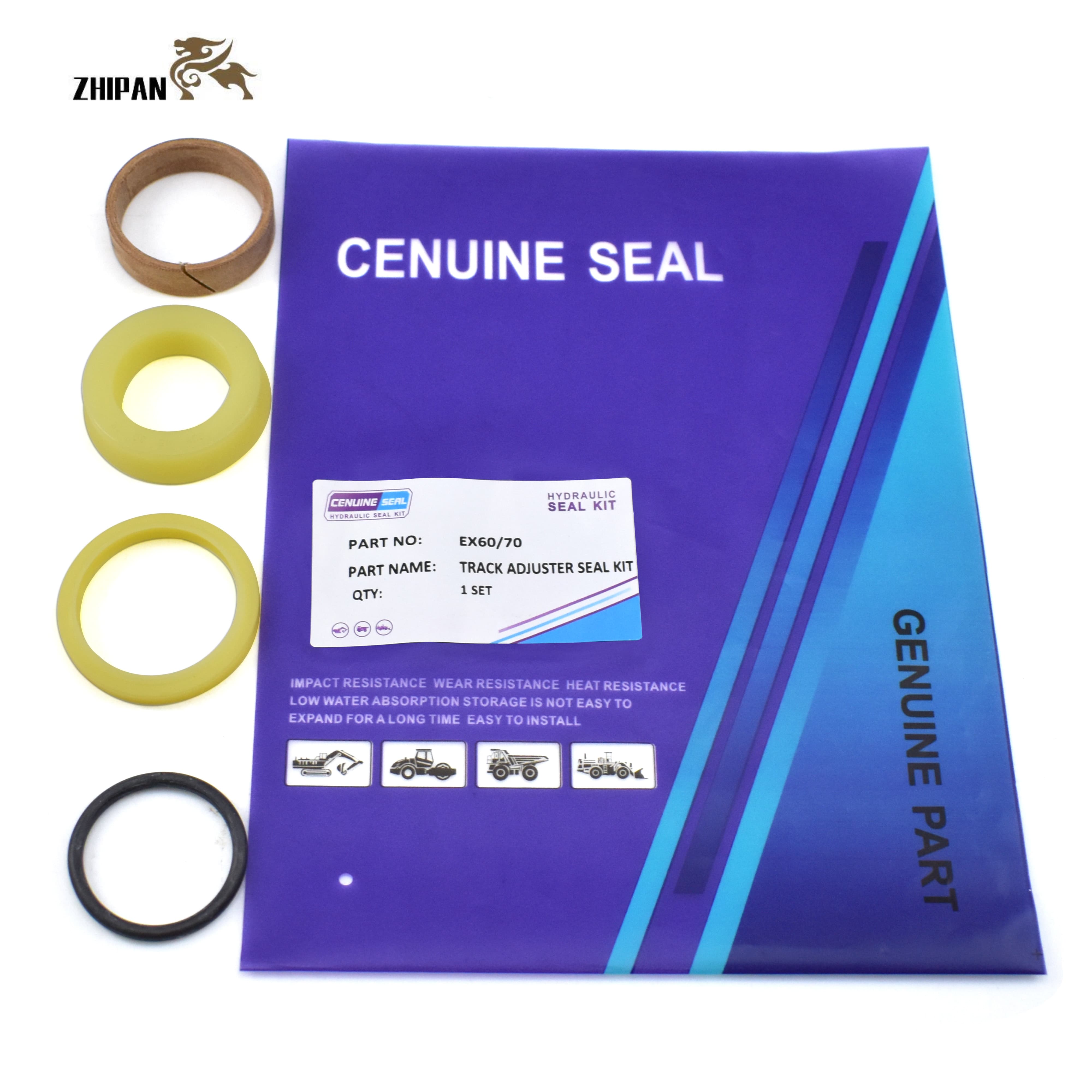 EX60/70 Track Adjuster Seal Kit Hydraulic Tension Cylinder Repair Kit For Hitachi Excavator