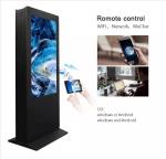 65inch Weather Proof Stand Alone Digital Signage Screens Outdoor Dual Sides LCD