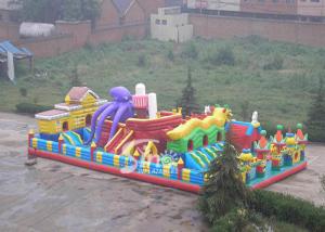 China 20x10m Octopus City Kids Giant Inflatable Amusement Park Made Of Lead Free Pvc Tarpaulin From China Factroy factory