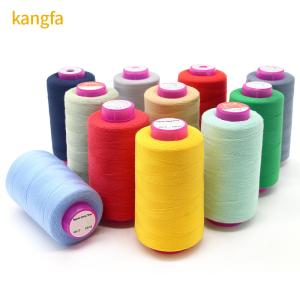 China Kangfa 20s/6 100% Polyester Bag Closing Thread Sewing Thread For Bag and OEM ODM factory